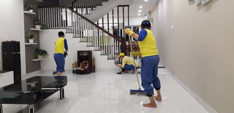 Bảng giá dịch vụ vệ sinh nhà ở trọn gói tại TPHCM