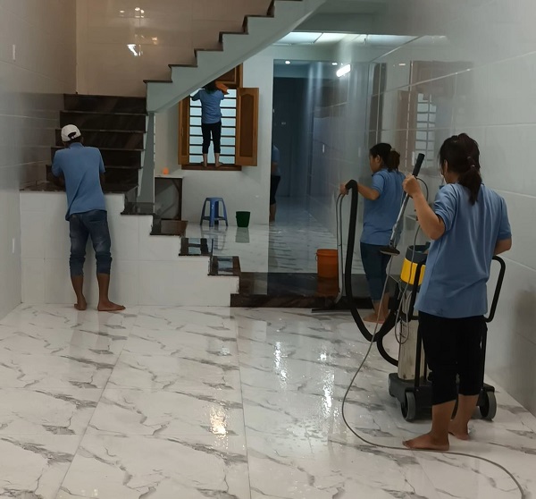 Quy trình dịch vụ vệ sinh nhà ở trọn gói tại TPHCM