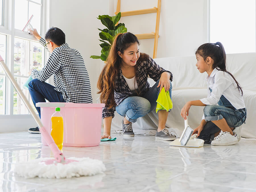 Hướng dẫn các thành viên trong gia đình cùng tham gia